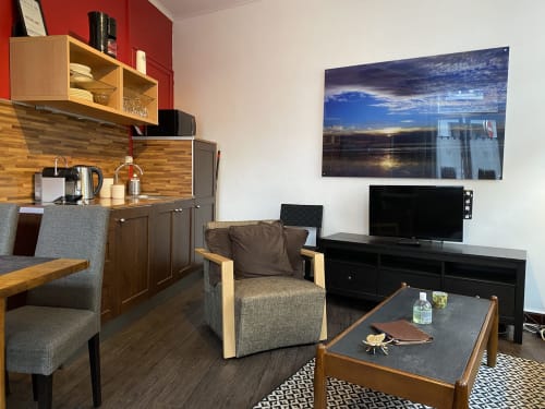 Living room guest apartment Lille La Madeleine