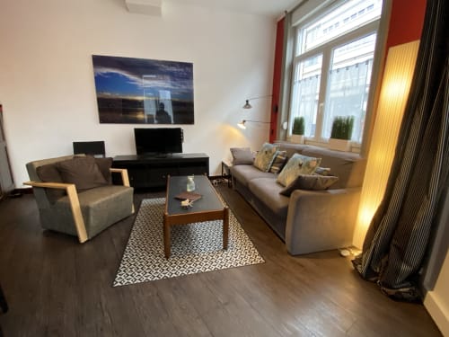 Living room guest apartment Lille La Madeleine
