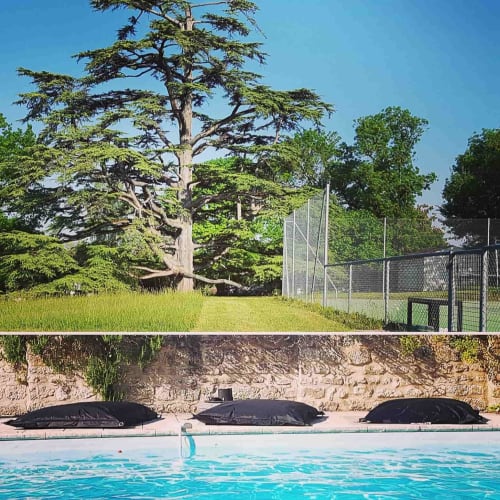 At the gates of Saintes in Charente-Maritime, enjoy the quick court tennis and the heated pool of the Grand Cedar Lodge. On site, a luxury cottage **** and a charming guest room.