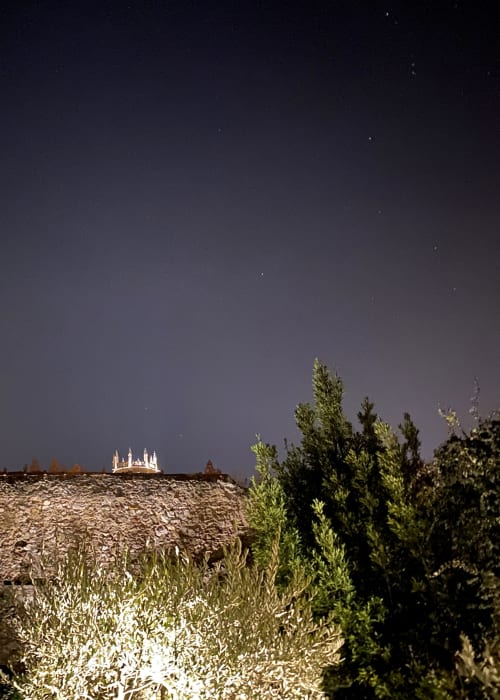 Aix, nuit, jardin, Hôtel Paul, Aix en Provence