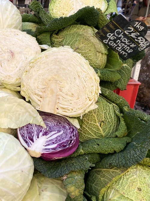 Choux, Marché Place Richelme, Aix en Provence