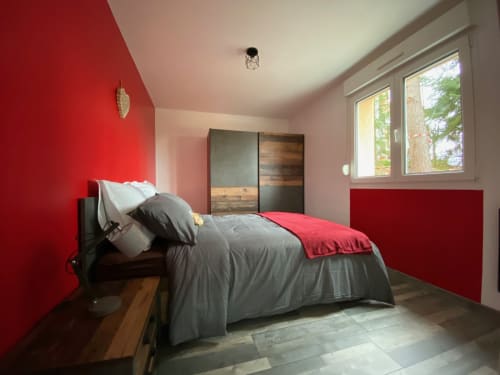 Grande chambre weekend Trois-Epis Alsace - hébergement 4 personnes - Gîtes Marck 