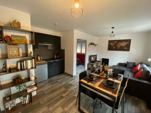 Location appartement cuisine ouverte - 4 personnes - Gîtes Marck 