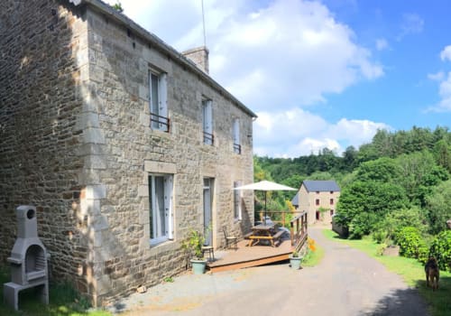 Maison terrasse Moulin du Pont Neuf 