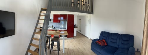 Cuisine, coin repas, salon