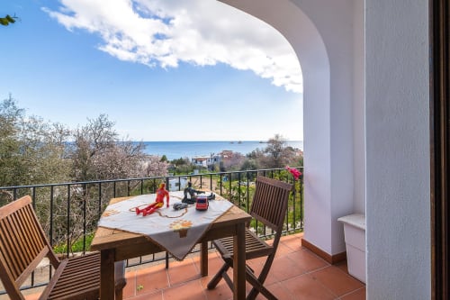 Appartamento 2B | Casa Anna, Santa Maria Navarrese, Appartamenti, Sardegna, Ogliastra, Letto matrimoniale, Letto a castello, Cucina attrezzata, Divano letto, Bagno privato, Aria condizionata