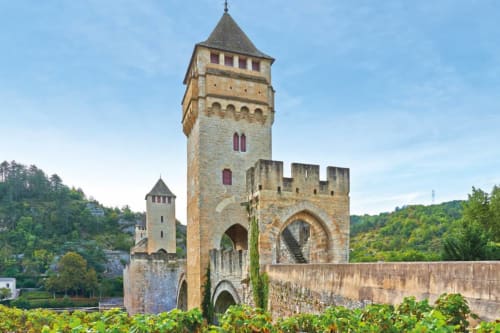 pont vallendré  à Cahors