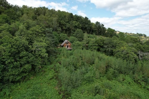 Vue drone du chalet Belvédère