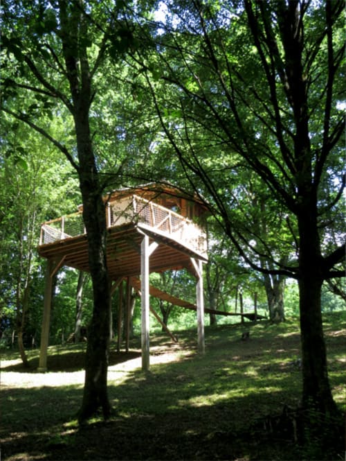 Chambre d'hôtes - cabane - hébergement insolite - Les Tramois, Bourgogne