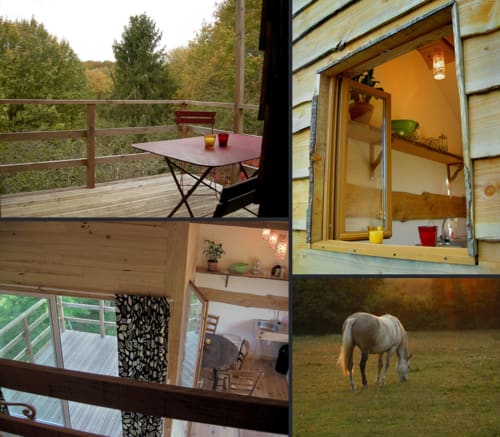 La cabane gîte - Logement insolite - Les Tramois, Bourgogne