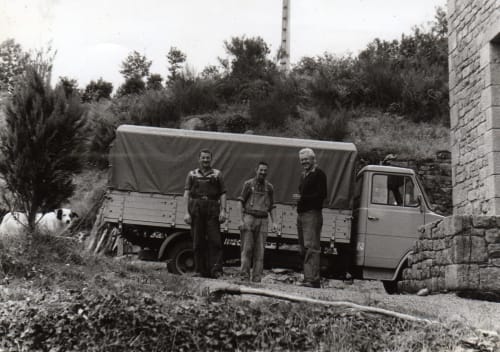 Famille meunier en Bretagne -Usine sur le Léguer Insolite