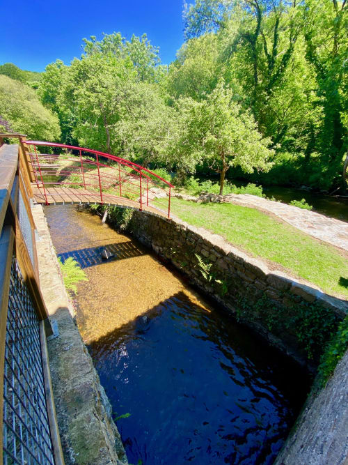 Rivière à saumon face au gîte - Moulin du Pont Neuf - Insolite
