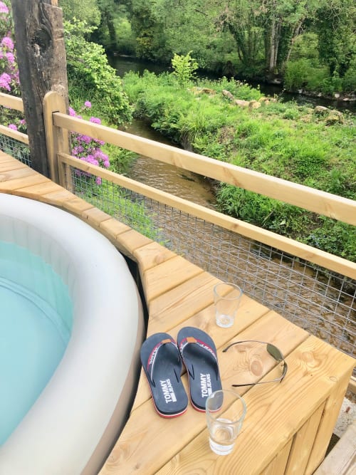 Insolite -Jacuzzi - Moulin du Pont Neuf - Bretagne
