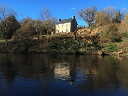 Rivière à saumon - Moulin du Pont Neuf - insolite
