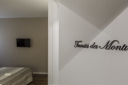 Camera Trinitá dei monti | B&B La Palma, Roma. Suite con 2 camere da letto, doccia emozionale, climatizzazione, Wifi, scrivania, bagno privato, asciugamani, aria condizionata, TV, finestra, parcheggio, pet friendly.