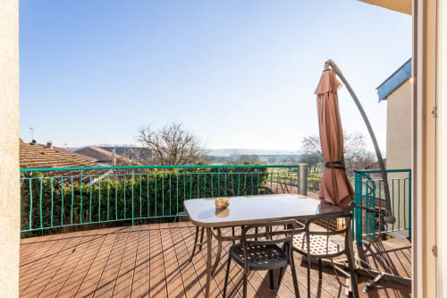 Terrasse, Flopré, chambre d'hôte, gîte de France, Flocourt.