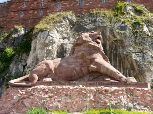 Zitadelle Löwe von Belfort - Besuchen Sie Burgund-Franche-Comté - Hotel Saint Christophe