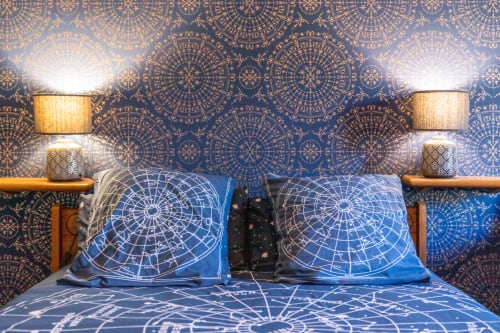 Double bed, cedar room, Flopré, bed and breakfast, gîte de France, Flocourt.