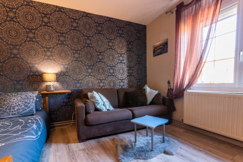 Cedar room, relaxation area, Flopré, bed and breakfast, gîte de France, Flocourt.