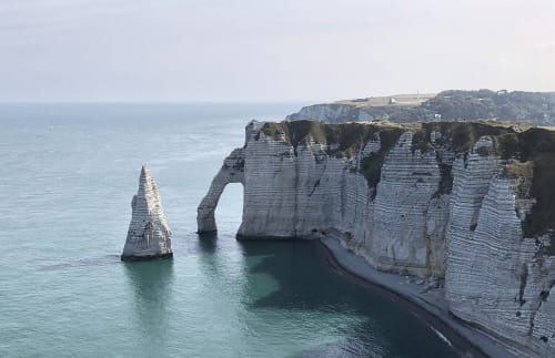 Etretat L'Aiguille Creuse Hotel Restaurant - Normandy - Cliff of Etretat Holiday rental - double room - sea view
