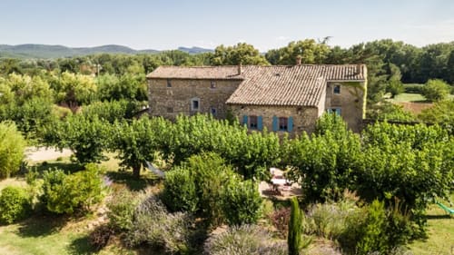 Maison d'hôtes de charme dans la vallée de la Cèze - Gard - Le Mas de Cyjelac 