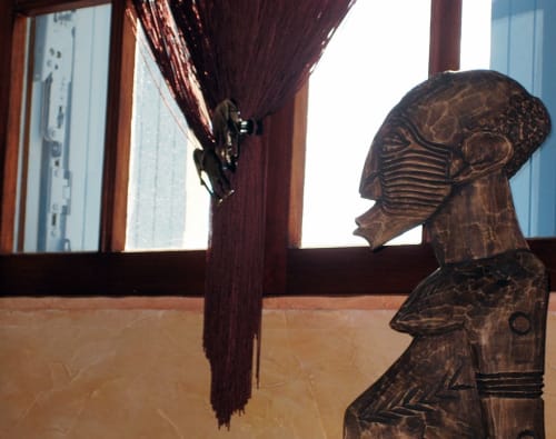 Sculpture - Chambre double - La congolaise - Gard - Le Mas de Cyjelac 