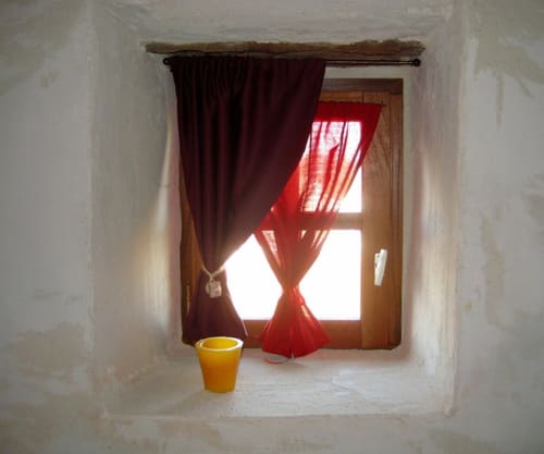 Fenêtre - Chambre familiale La Cèzenole - Le Mas de Cyjelac - Gard