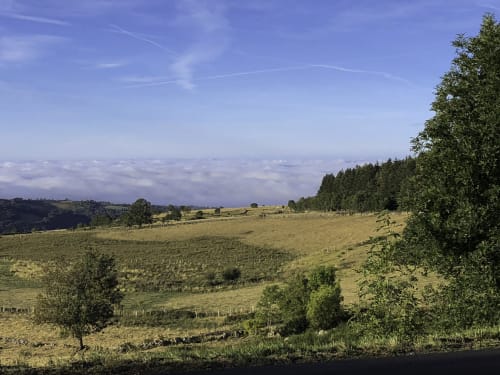 Matin d'été mer de nuage sur Aubrac