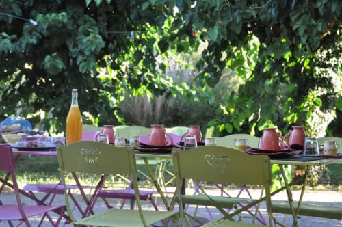 Petit-déjeuner - Chambres d'hôtes Le Mas de Cyjelac - Gard