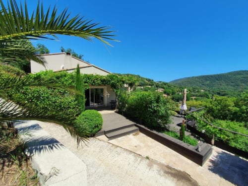 Maison Darshan - Terrasse et piscine Collobrières