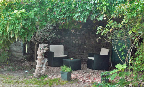 Salon de jardin - Chambres d'hôtes Le Mas de Cyjelac