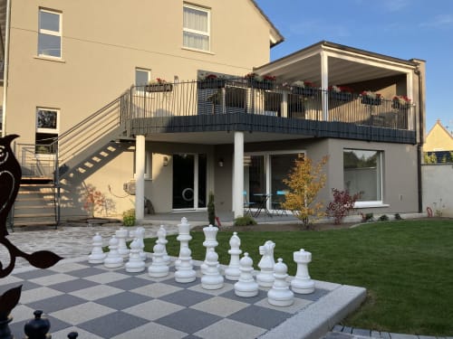 Chambre d'hôtes Rohrwiller - Charmant jardin - Jeu d'échec en plein air - Coeur de Village Alsace