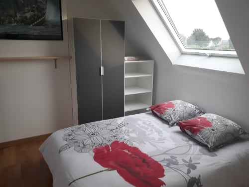Rooms 4 beds Santec - family holidays near the sea - les quatre vents