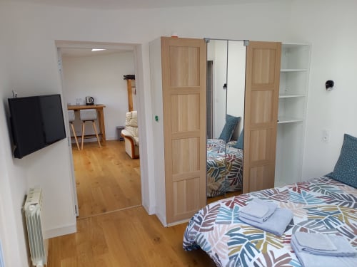 Petit appartement avec salon et terrasse privée - Santec proche mer - 2 personnes - Les quatre vents 
