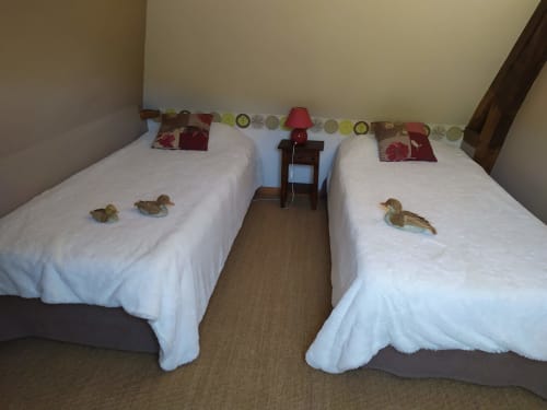 Chambre d'hôtes 4 personnes - vacances en famille St Wandrille Rançon Normandie - maison d'hôtes Duck House 