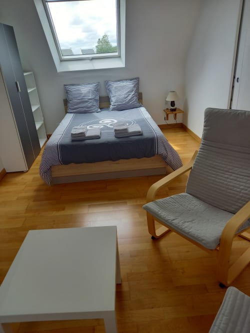 Chambre d'hôtes - suite parentale avec petit salon - Santec Bretagne - les quatre vents 