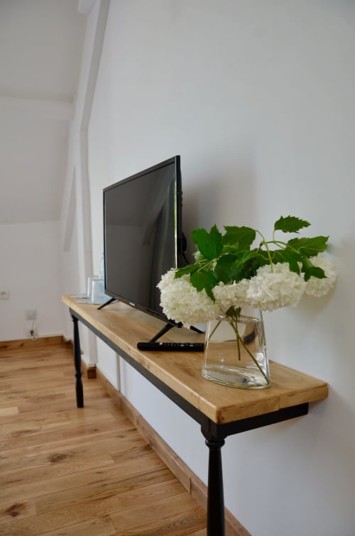 Chambre double bien équipée - télévision - L'Authentique - Pernes-lès-Boulogne 