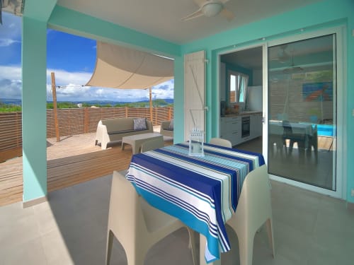 terrasse couverte location vacances martinique