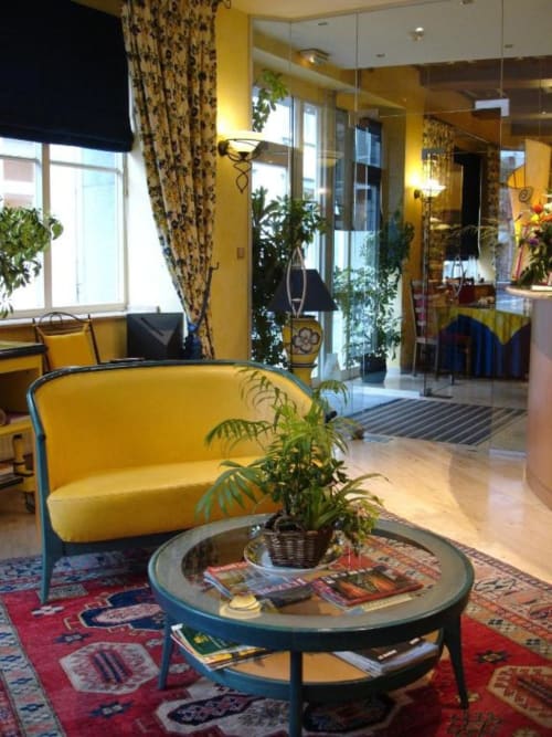 Hotel Les Reflets Jaunes - Reception area - Ardennes
