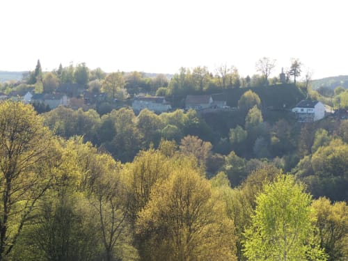 Fredgites, bain nordique, Haselbourg, Lorraine, Vosges, paysage. 