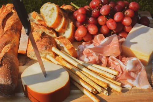 Planche apéritif, le 43, appartement, location, Puy en velay, sauna privatif. 