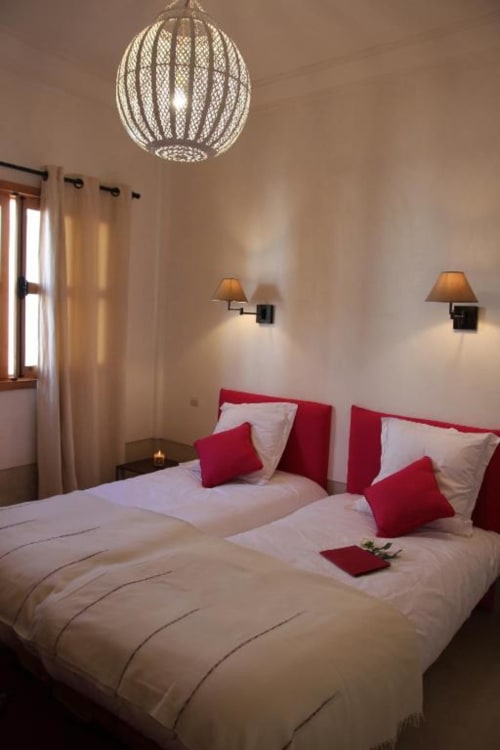 Deux lits simples - Riad Spa Dar Nimbus - Séjour Marrakech