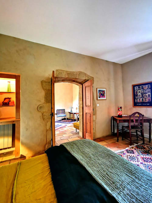 Chambre d'hôtes 2 personnes - douche à l'italienne - proche Avignon - La Bastide du Farfadet