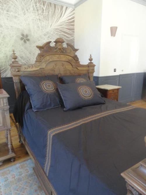Chambre Chéri-Pierre Mérigeaud de la Touche, le lit.