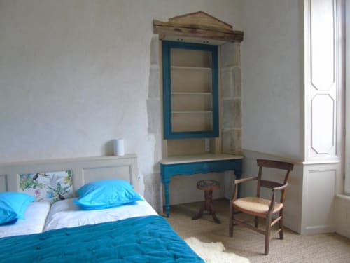 Jeanne Fradin de Bellabre, la chambre (sur rue, double vitrage acoustique)