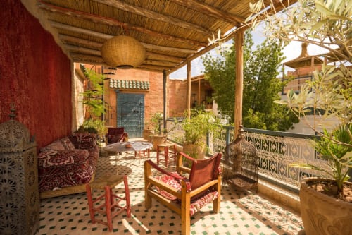 Riad Dar Kleta Marrakech - Médina salon terrasse