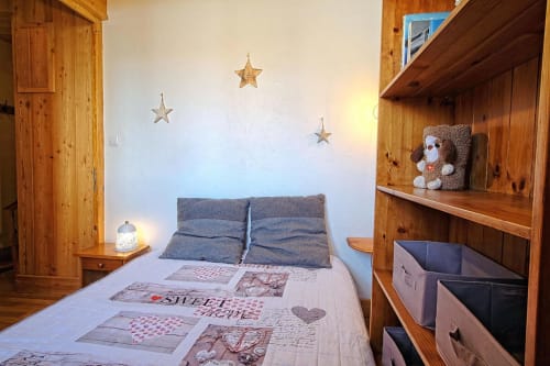 petite chambre lit double