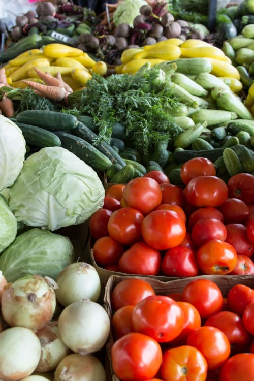 produits de saison frais un régal pour les yeux et le gout