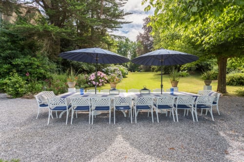 Grande table d'invités - Château d'Estrac - Hastingues