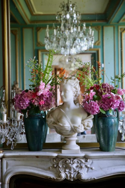Bouquet de fleurs - Château d'Estrac - Hastingues, Landes